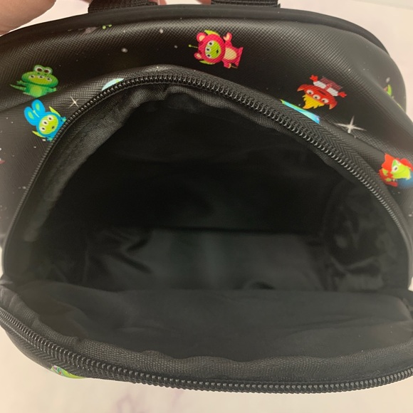 Bioworld Disney Pixar Toy Story Aliens MINI Backpack Black Multi-Color 11\